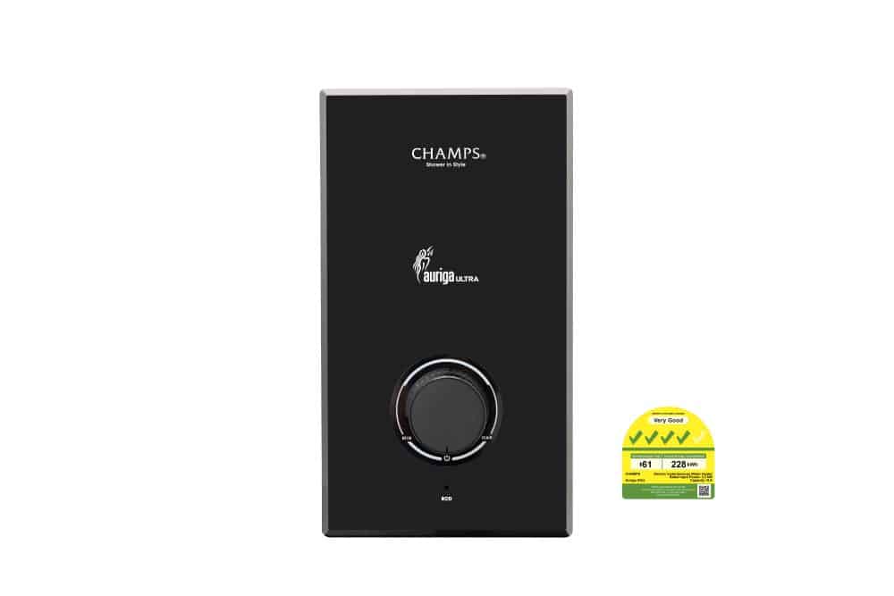 Alternative view of Auriga Ultra Instant Water Heater With Rain Shower Set