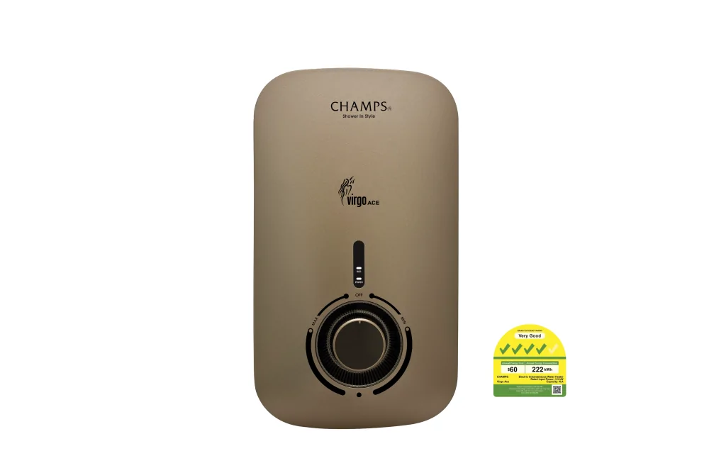 Virgo Ace Instant Water Heater (Gunmetal)